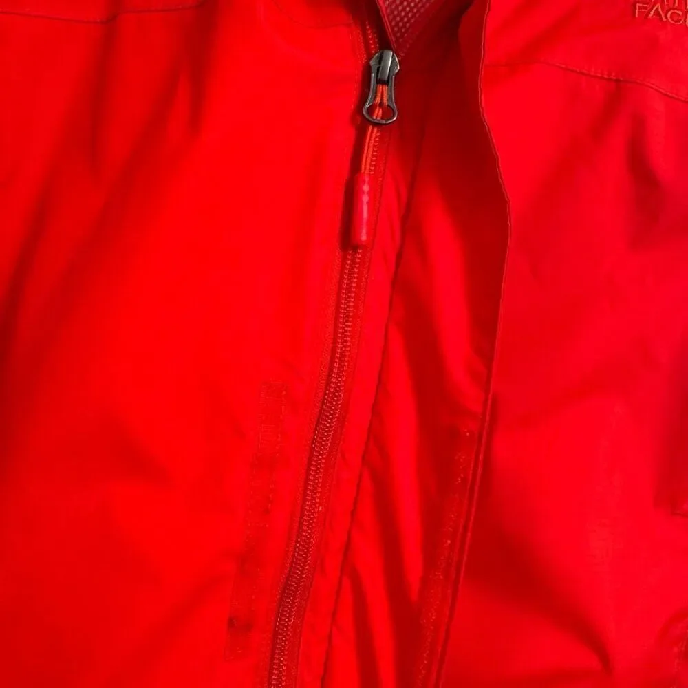 The North Face Resolve 2 Dryvent Red Orange Men's Rain Wind Proof‎ Jacket Small